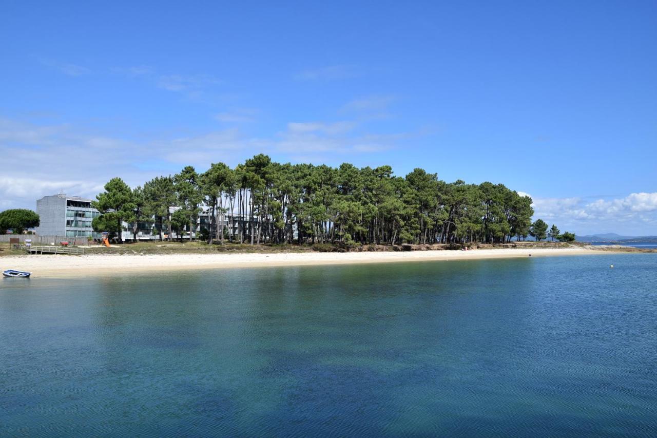 Maravilloso Apartamento De Playa En La Paradisiaca Illa De Arousa Exterior foto